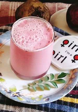 A picture of Beetroot smoothie.