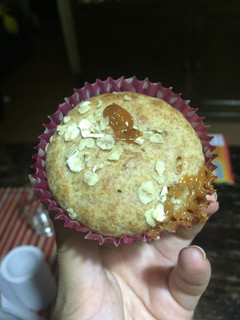 Una foto de Muffins de banana sin azúcar 🍌