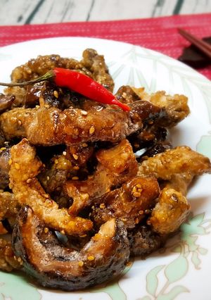 [蜜汁素脆鱔] 的食譜成品照片