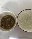 Cháo ếch singapore em bé