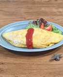 ★ Typical Japanese omelet rice ★