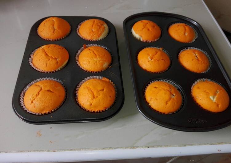 Simple Way to Prepare Super Quick Homemade Cupcake recipe yields 12