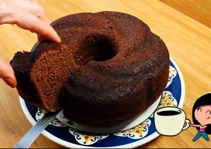 Bolo de Chocolate SEM FERMENTO 