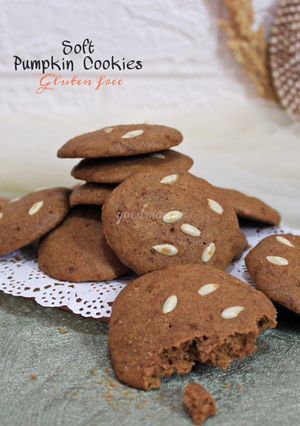 Foto resep Soft Pumpkin Cookies Gluten Free