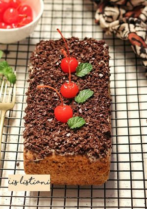 Foto resep Banana Cake tabur coklat