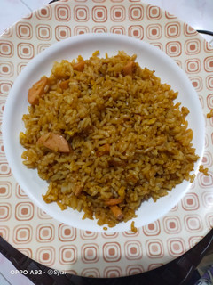Foto resep Nasi Goreng Sosis Telur #5