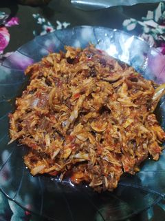 Foto resep Tongkol suwir pedas