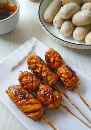 Foto resep Sosis Ayam Jamur Bakar