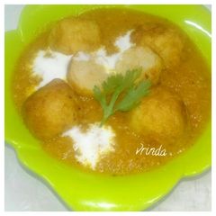 A picture of Malai Kofta.