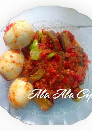 Foto resep Telur Terong Pete Balado