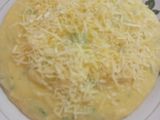 Polenta con quesos y un toque de perejil al "Tun tun"