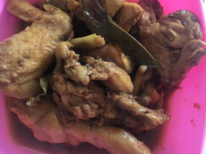 Resep Ayam kecap jahe yang Lezat