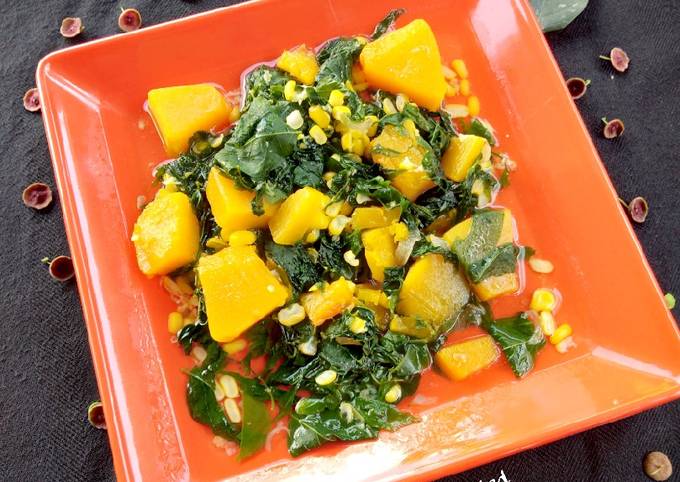 Resep: Sayur Bening Cangkok,Labu &amp; jagung Praktis