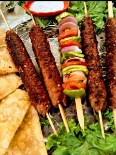 A picture of Seekh kebab.