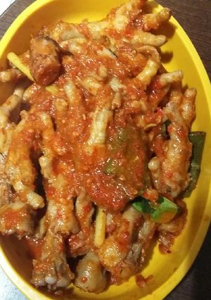 Foto resep Ceker ayam mercon