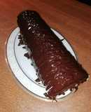Swiss Roll (Sponge Cake with Whipped Cream and Ganache) 🤤