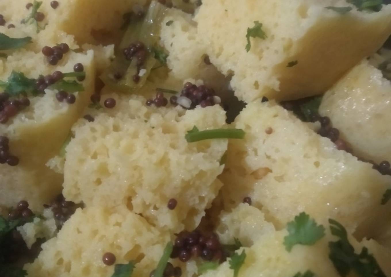 Rasbhari spongy khaman dhokla