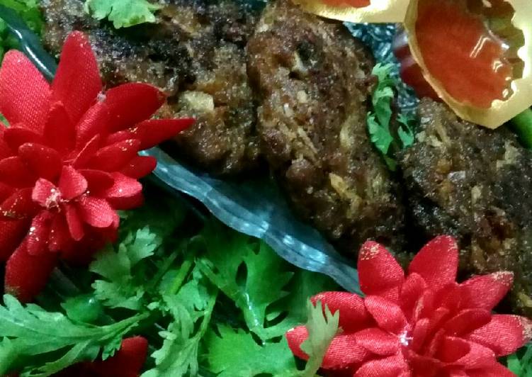 Chapli kabab by Amna's Kitchen