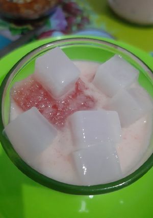 Foto resep Es NaCo (Nata de Coco) semangka