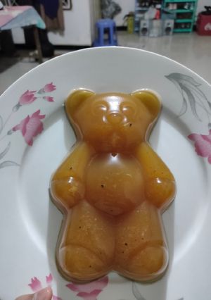 Foto resep Puding Gula merah Lapis Alavid