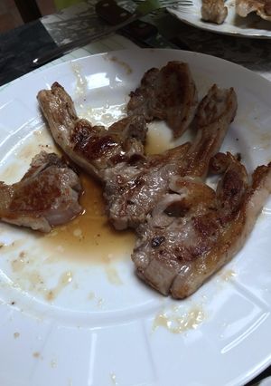 Una foto de Chuletas de cordero a la plancha