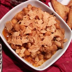 A picture of Chana chat.