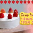Cake Stroberi (strawberry) & Krim ANTI ENEG (tart)