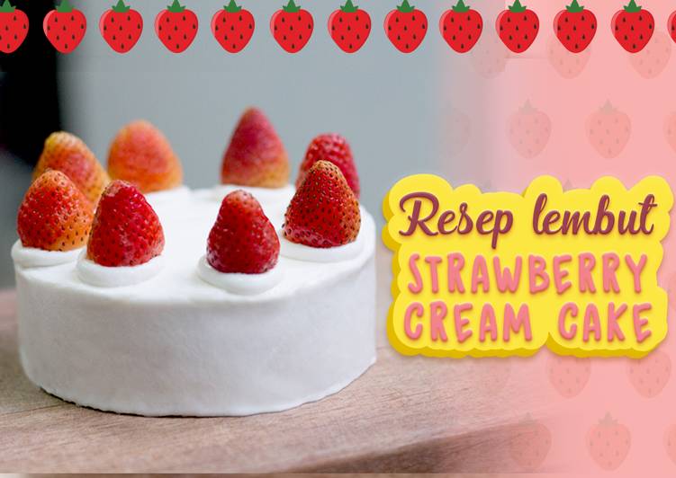 Bagaimana Menyiapkan Cake Stroberi (strawberry) &amp; Krim ANTI ENEG (tart), Bisa Manjain Lidah