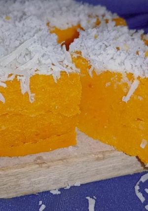 Foto resep Bolu Kukus Ubi Kuning keju parut super lembut & mudah