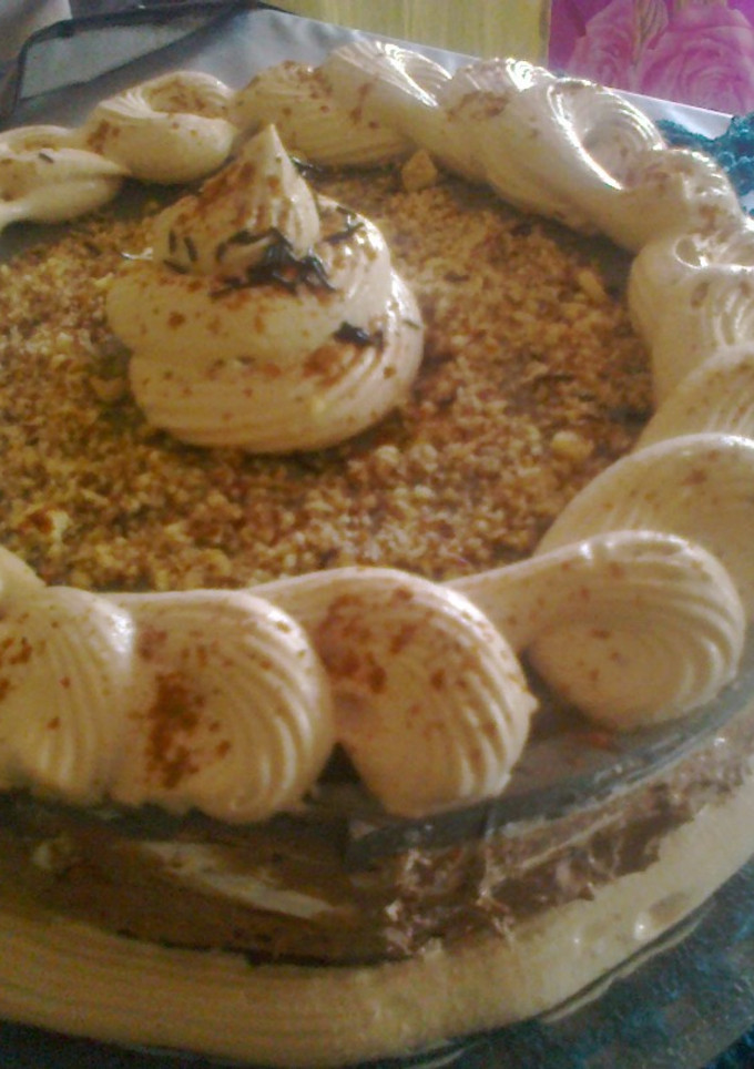 Una foto de Tarta de mousse de 3 chocolates
