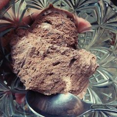 A picture of Chocolate ice cream #5weekschallenge.