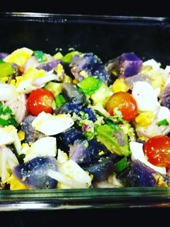 Una foto de Ensalada multicolor
