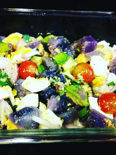 Una foto de Ensalada multicolor