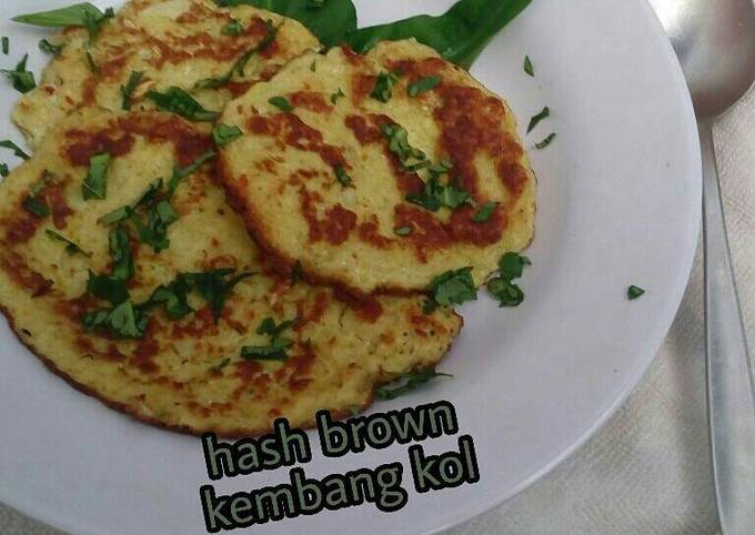 Hash Brown kembang kol