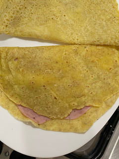Una foto de Creps salados