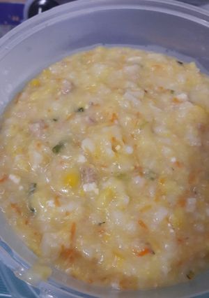 Foto resep Bubur Jagung *4 bintang* (MPASI 9M+)