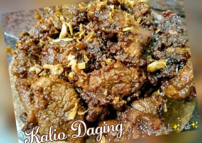 Wajib coba! Cara termudah memasak Kalio Daging yang enak