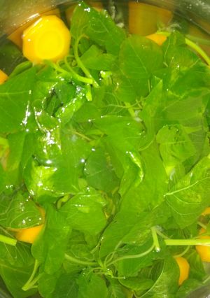 Foto resep Sayur bayam + wortel