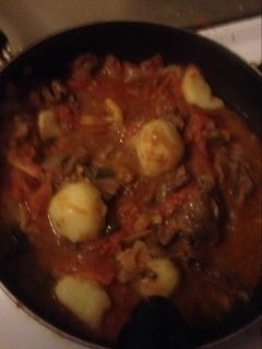 Una foto de Bistec a la mexicana