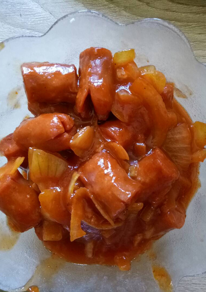 Foto resep Sosis Asam Manis