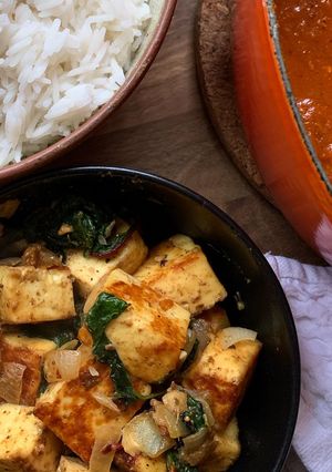 A picture of Speedy saag paneer.