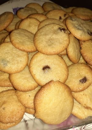 Una foto de Galletas crocante con chips