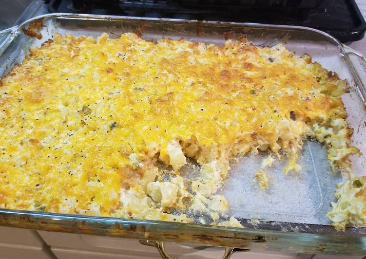 Wednesday Fresh Cheesy Potato casserole