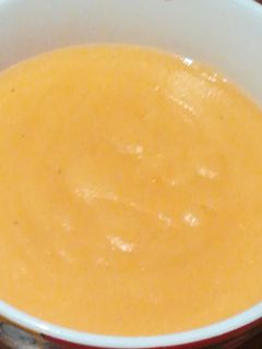 Una foto de Crema de calabaza