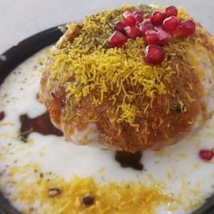A picture of Aloo lacha tokri.