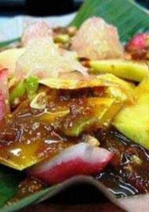 Foto resep Rujak buah segar