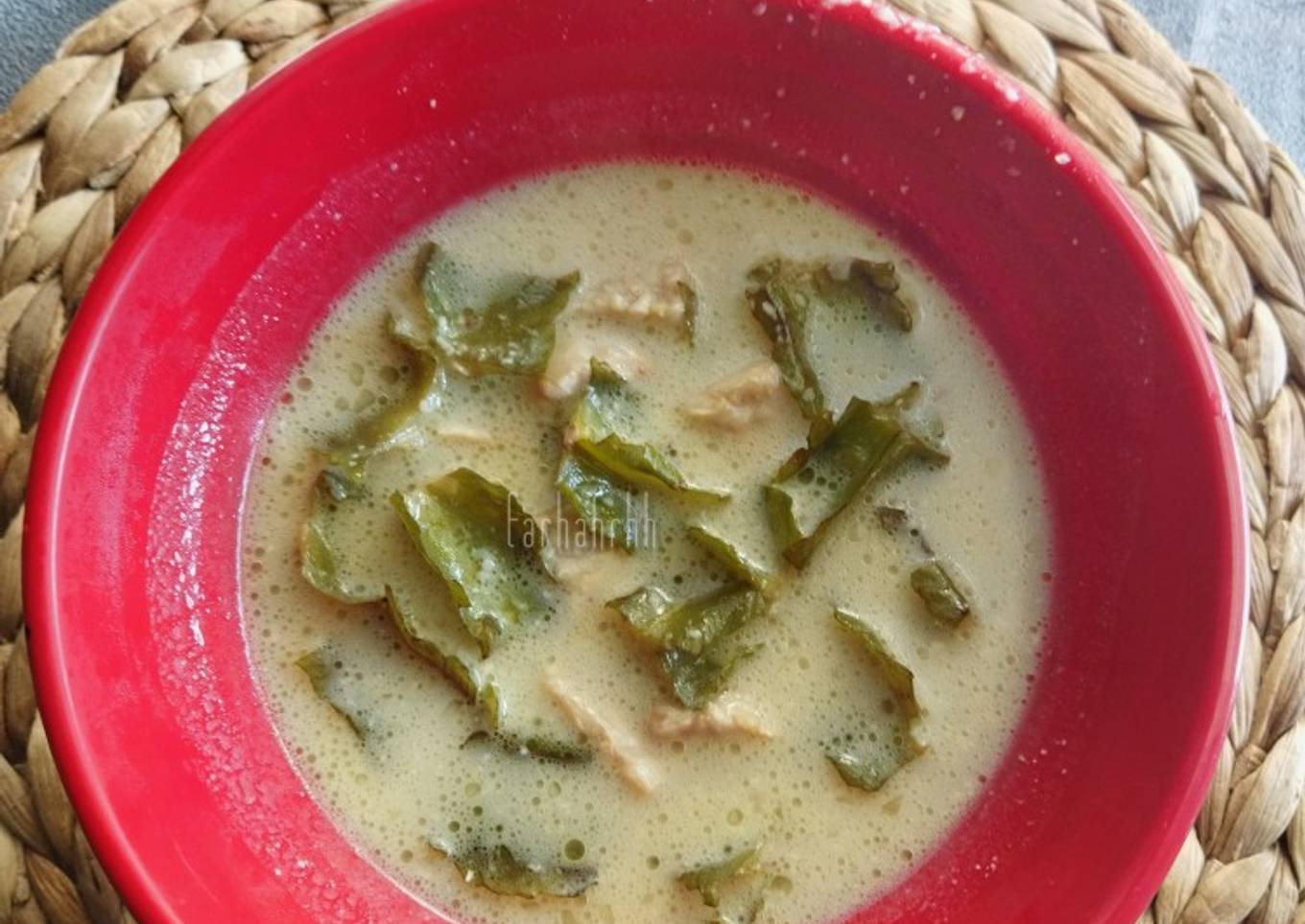 Lodeh Putih Kecipir Tempe Semangit