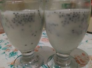 Foto resep 18. Es Dogan Selasih