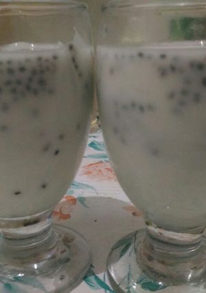 Foto resep 18. Es Dogan Selasih