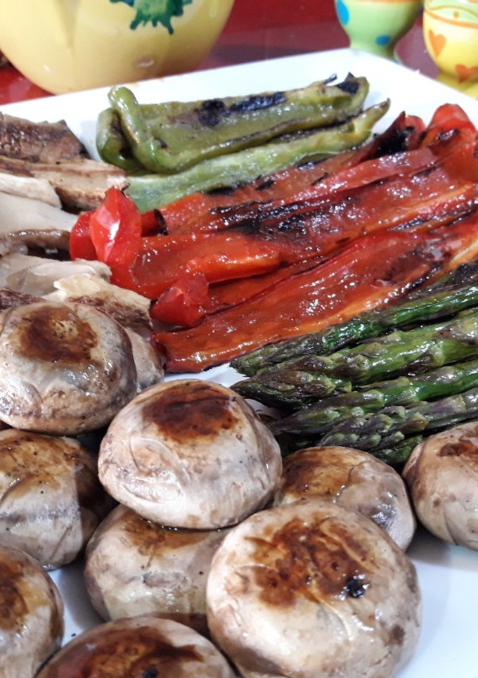 Una foto de Parrillada de verduras